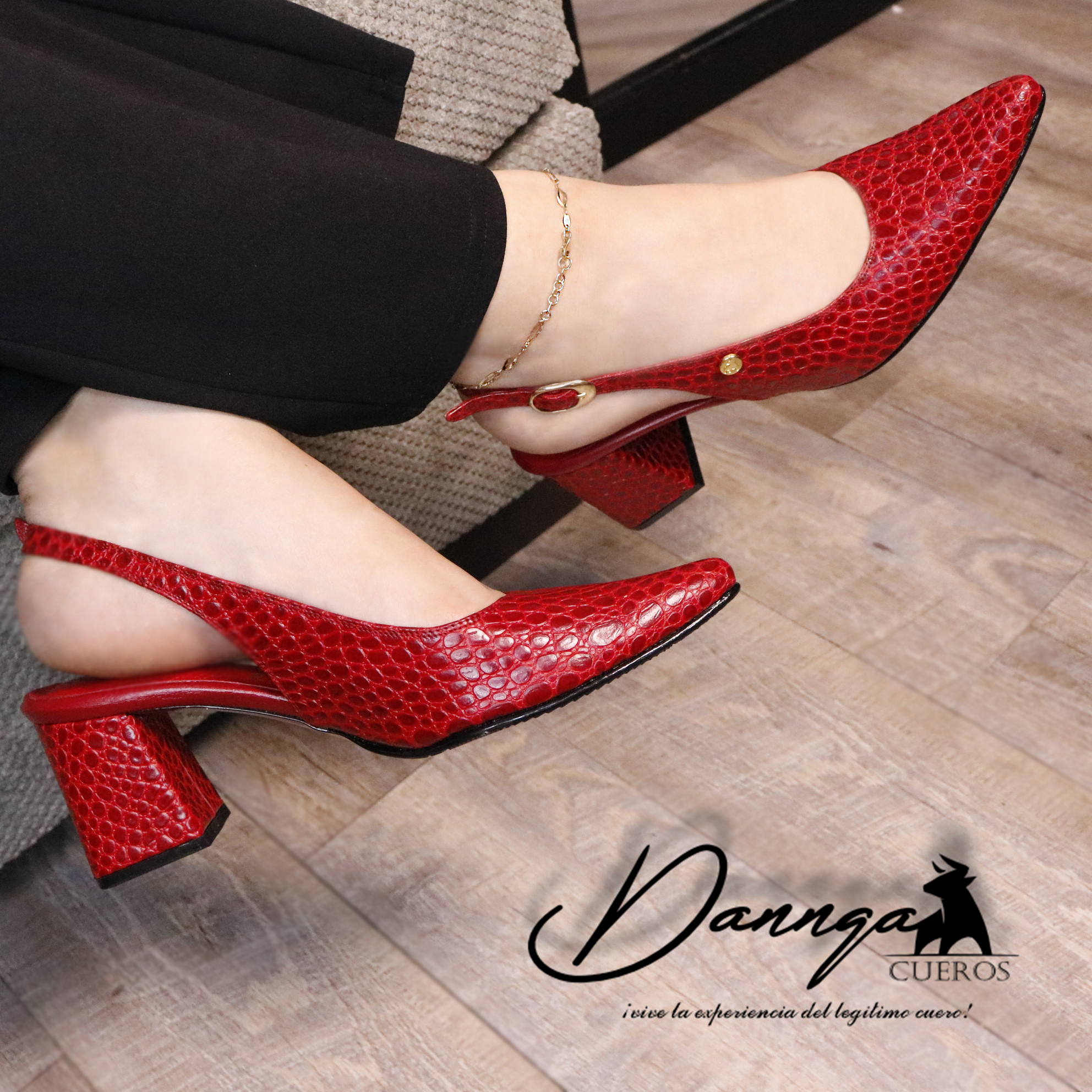 Calzado Ejecutivo Rojo S-1000